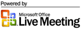 Powered by Microsoft Live Meeting Logo